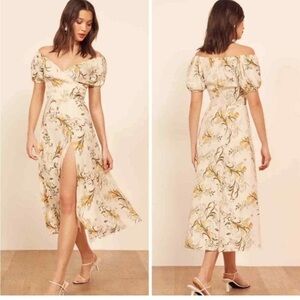 reformation annabell silk dress Reformation Silk Annabelle Dress by Reformation